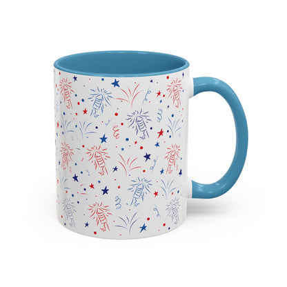 Patriotic Celebration Coffee Mug - 11oz & 15oz
