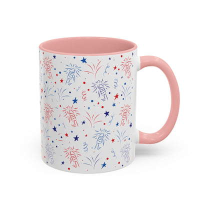 Patriotic Celebration Coffee Mug - 11oz & 15oz