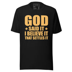 Believe It & Stay Confident Motivational T-Shirt