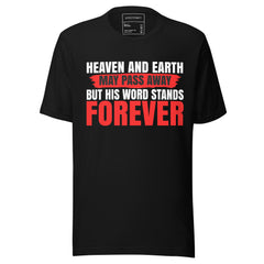 Strong Words Stand Forever Inspirational T-Shirt