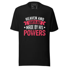 Created with Power & Purpose Inspirational T-Shirt