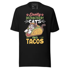 EASILY DISTRACTED BY CATS AND TACOS