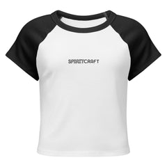 Spiritcraft Women’s micro rib raglan baby tee