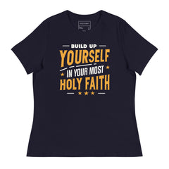 Build Yourself Up & Stay Strong Inspirational T-Shirt