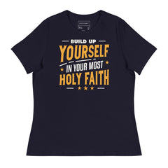 Build Yourself Up & Stay Strong Inspirational T-Shirt