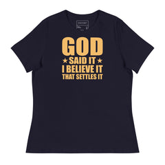 Believe It & Stay Confident Motivational T-Shirt
