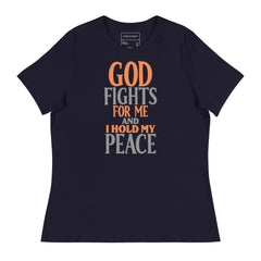 Stay Calm While Life Works in Your Favor Inspirational T-Shirt