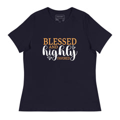 Grateful & Highly Favored Inspirational T-Shirt