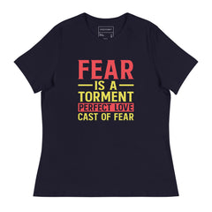 Perfect Love Casts Out Fear Inspirational T-Shirt