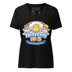 Heavenly Hi-5 Women’s relaxed v-neck t-shirt